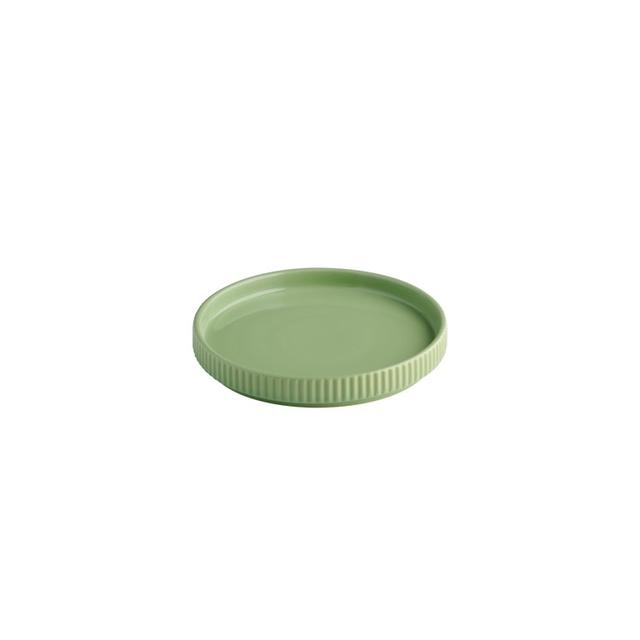 APS Bord plat The Grid - Ø160mm - H25mm - Sage