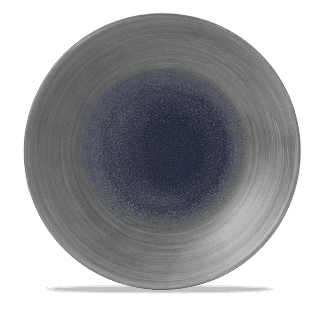Churchill Stonecast Aqueous Coupebord plat - Ø288mm - Fjord