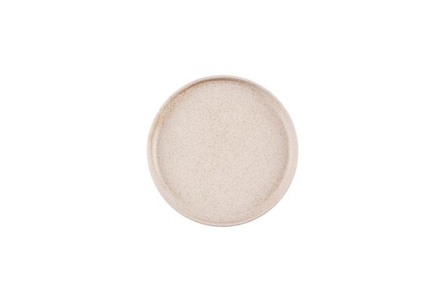 Churchill Emerge Bord plat met opstaande rand - Ø260mm - Speckled White