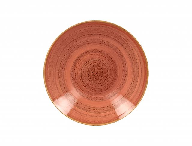 RAK Twirl Coupebord diep - Ø280mm - Coral