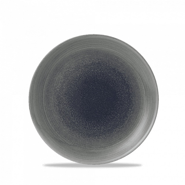 Churchill Stonecast Aqueous Coupebord plat - Ø217mm - Fjord