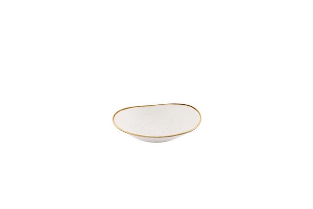 Churchill Stonecast Schaal opal organisch - Ø230mm - 0.6Ltr - Barley White