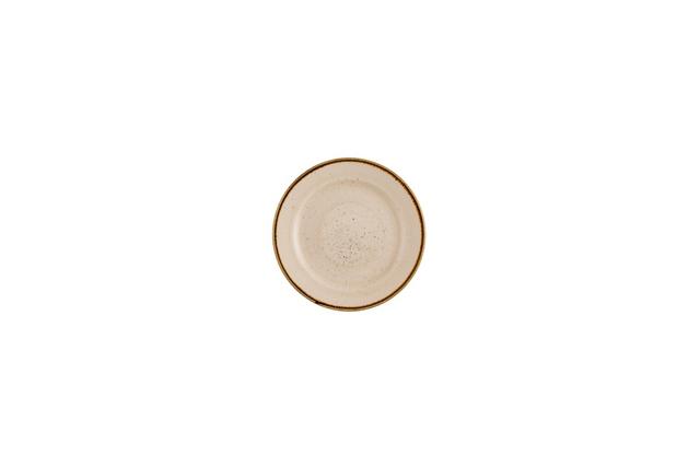 Churchill Stonecast Bord plat met rand - Ø170mm - Nutmeg Cream
