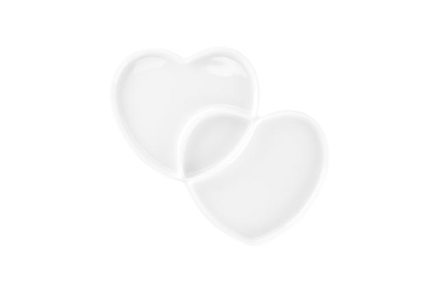 RAK Cliché Bord plat sharing - 290x264x25mm - Polaris White