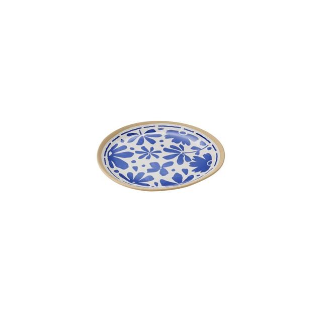 APS Bord Floryn - Ø215mm - Wit/blauw