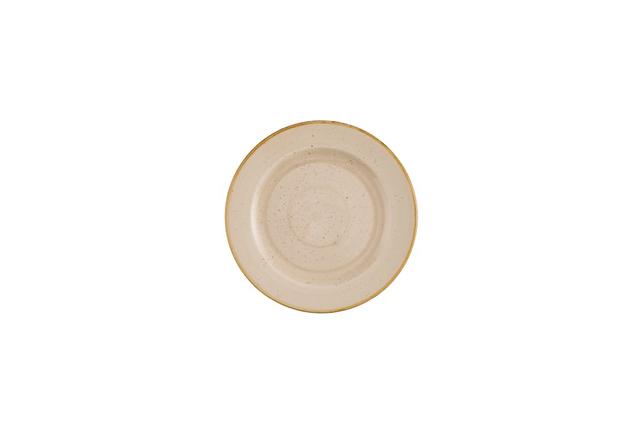 Churchill Stonecast Bord plat met rand - Ø230mm - Nutmeg Cream