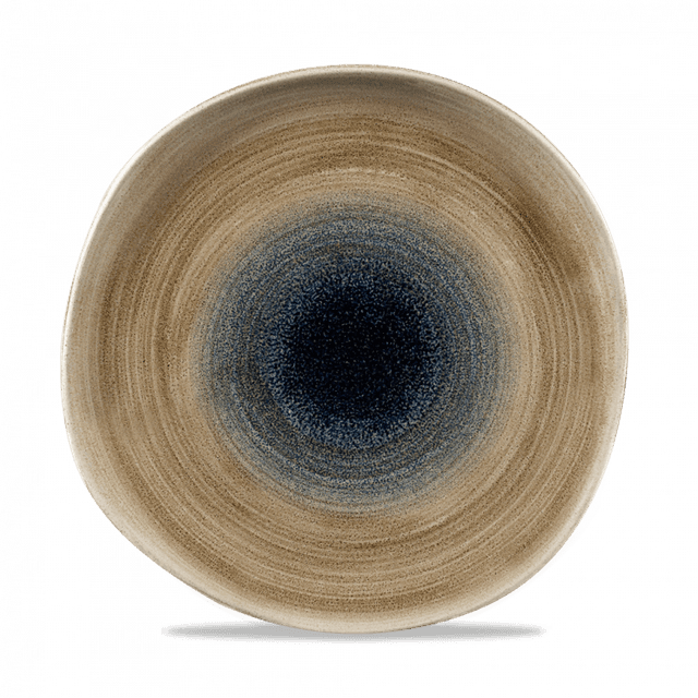Churchill Stonecast Aqueous Bord plat organisch - Ø264mm - Bayou