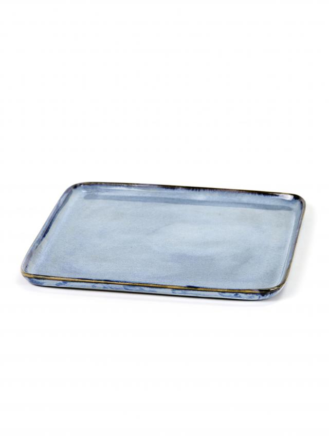 Serax Bord vierkant - 175x175x10mm - Blue