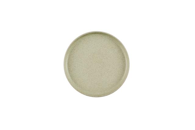 Churchill Emerge Bord plat met opstaande rand - Ø260mm - Speckled Green